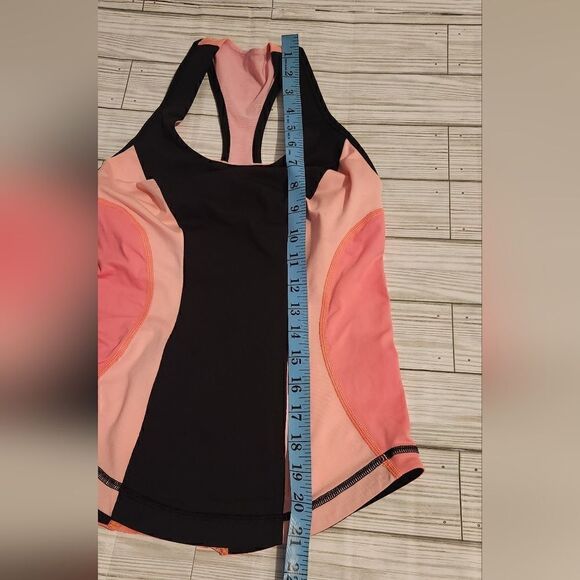 Lululemon Cardio Kick Tank Top in Orange Size 2 - Picture 8 of 10